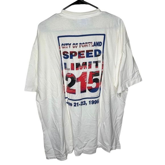 Vintage 90s Portland Indy Racing T Shirt XXL - Picture 1 of 8